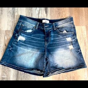 BKE Victoria denim shorts 33